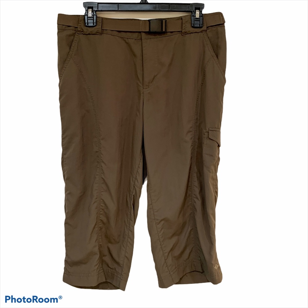 Columbia Brown Capris Packable Omni-Shade size 12